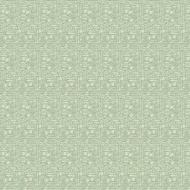 Tapet geometric verde