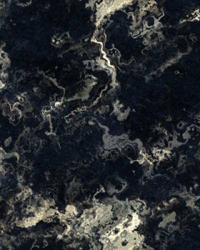 Tapet abstract cu design modern Blurred, Dream Prints cu nuanțe de gri și auriu