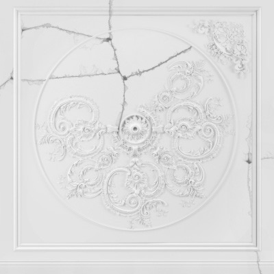 Tapet Spinners, Dream Prints cu design elegant și rafinat cu ornamente decorative pe un fundal alb