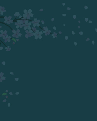 Sakura - Tapet cu design floral elegant