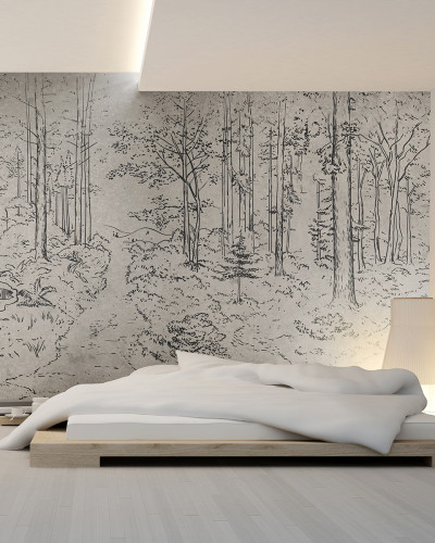 Tapet cu model minimalist, cu un design elegant, perfect pentru a adăuga o notă de rafinament oricărui spațiu.