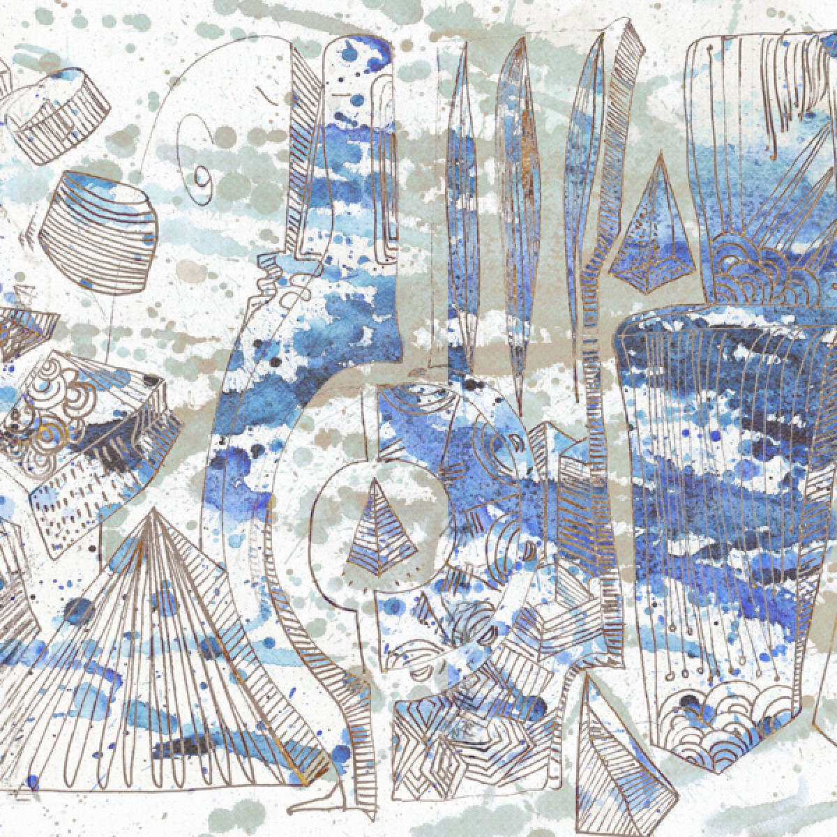 Fototapet Dream Prints DPR-DP0268B. Conține culorile: