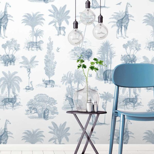 designer Where They Belong Summer, Blue - Feathr