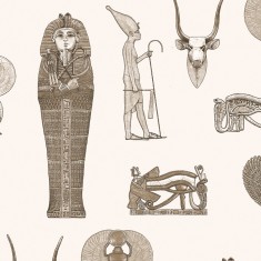 Tapet designer Tutankhamun, Vintage - Feathr