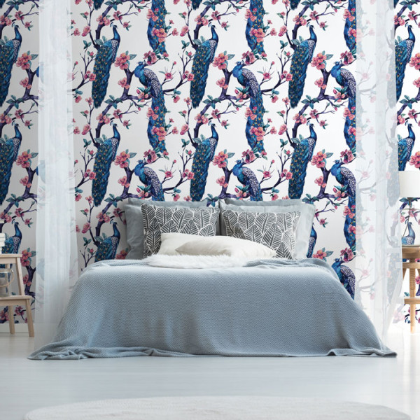 designer Enchanted Garden (Jungle Bird I), Light - Feathr