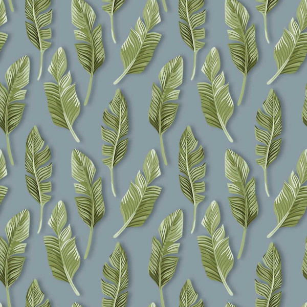 designer Jungle Breeze, Grey - Feathr