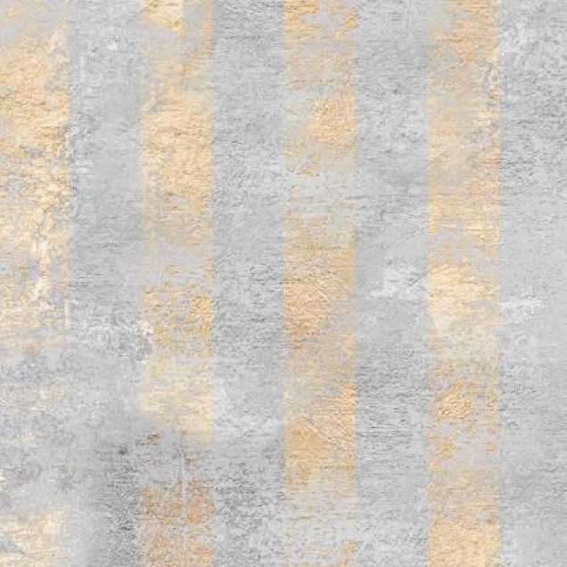 Tapet Shimmer Stripe, Gold - Feathr cu dungi aurii pe fundal gri.