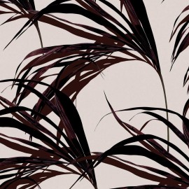 Tapet designer Winter Palm, Brown - Feathr