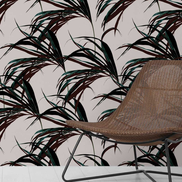 designer Winter Palm, Green - Feathr