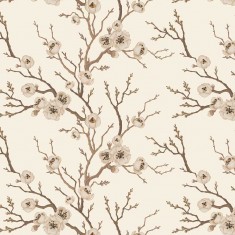 Tapet designer Eastern Secret, Cream - Feathr