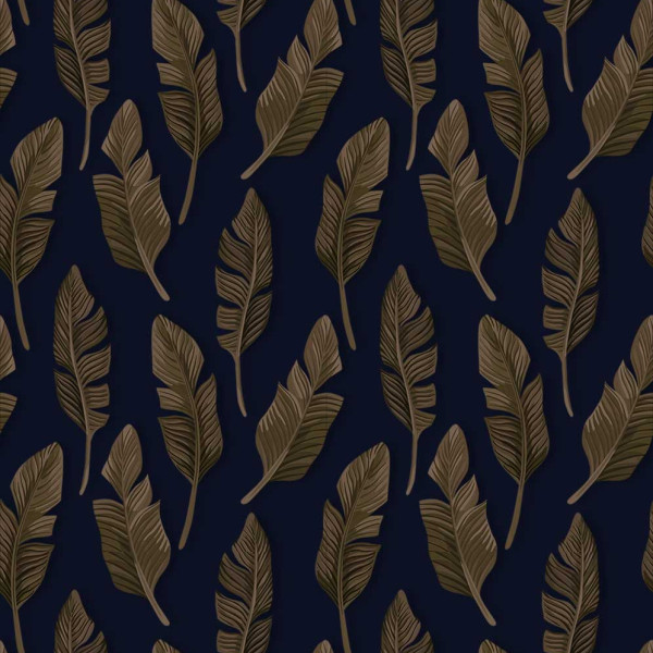 designer Jungle Breeze, Brown - Feathr