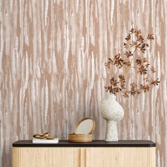 Tapet designer Snowfall in Spring, Honey - Feathr