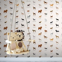 Tapet designer Woof Wall - Feathr
