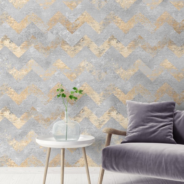 designer Shimmer Chevron - Feathr