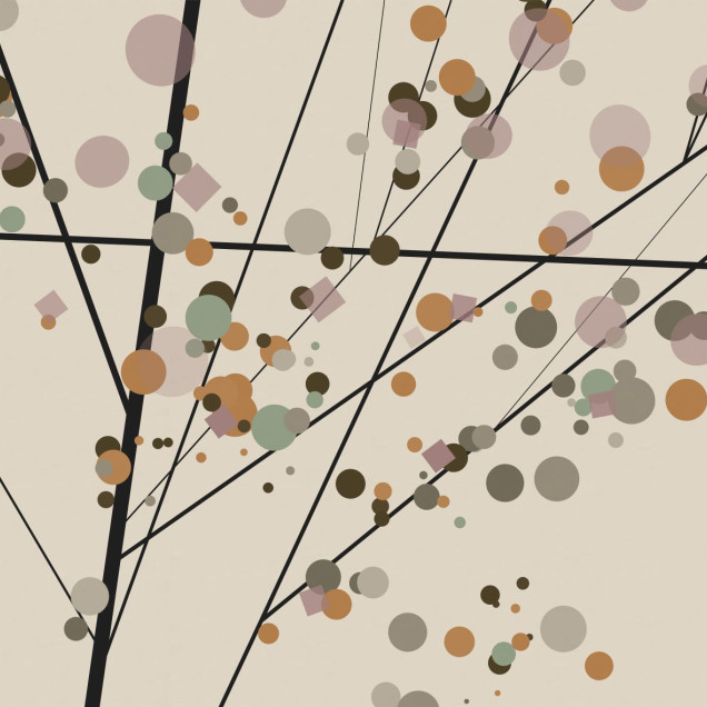 Fototapet Amaretto, Variant 1, Glamora Tapet și Fototapet Glamora GLM-GLXI371. Conține culorile: Alb, Alb Stridie, Maro, Maro Terra