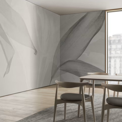 Tapet floral elegant, design interior modern