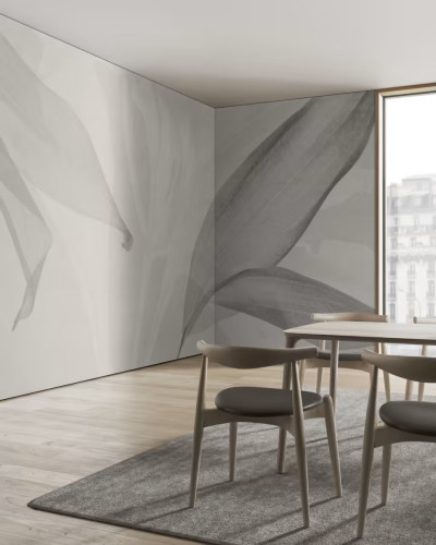 Tapet floral elegant, design interior modern