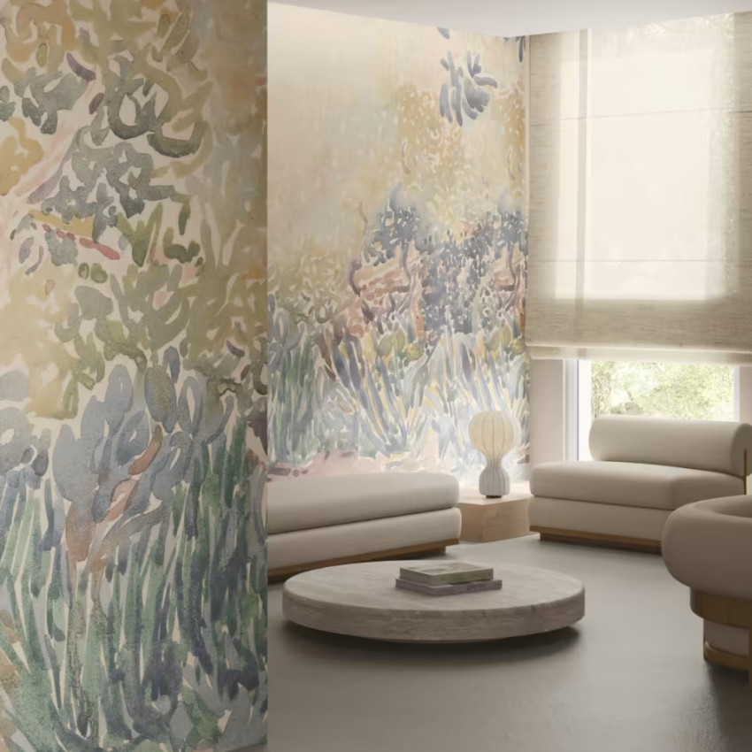 Tapet și Fototapet Glamora GLM-GLXIV421. Conține culorile: Alb, Alb Stridie, Verde, Verde Măsliniu-Galben