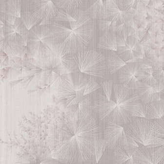 Fototapet floral cu design delicat in tonuri pastelate