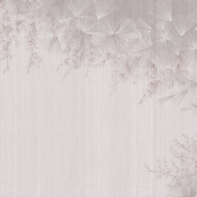 Fototapet floral cu design delicat in tonuri pastelate