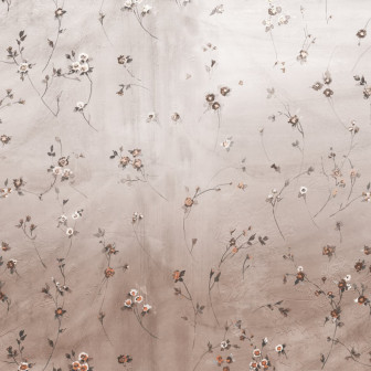 Tapet floral elegant cu flori delicate