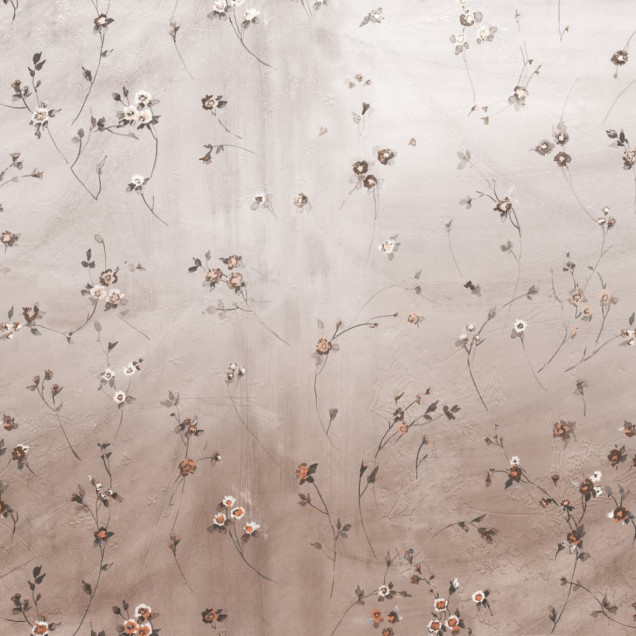 Tapet floral elegant cu flori delicate