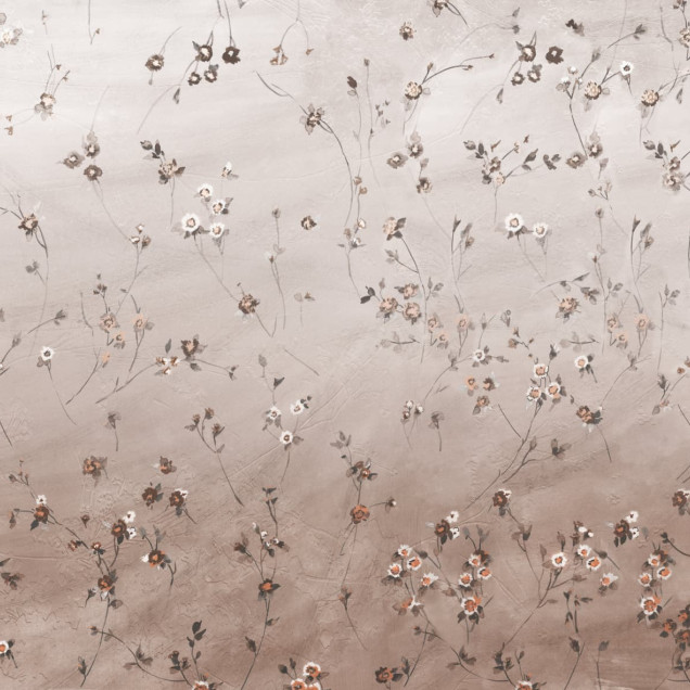 Tapet floral elegant cu flori delicate