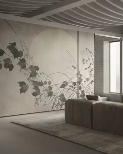 Fototapet floral cu design elegant