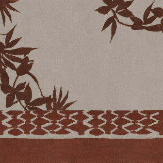 Tapet floral cu design boem în interior modern