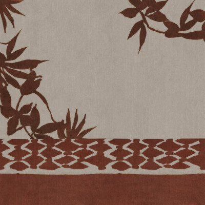 Tapet floral cu design boem în interior modern