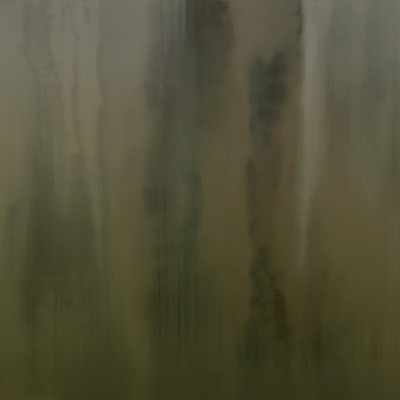 Tapet abstract în nuanțe de verde și maro