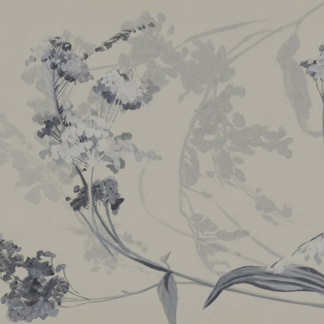 Fototapet cu design floral elegant în nuanțe pastelate