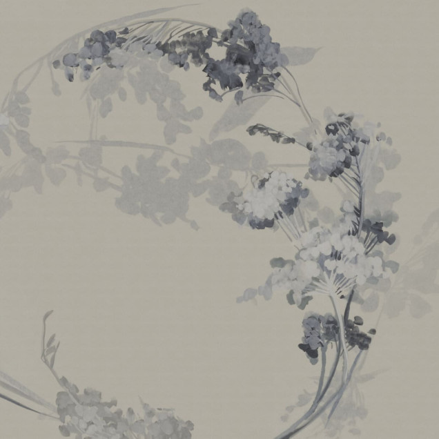 Fototapet cu design floral elegant în nuanțe pastelate
