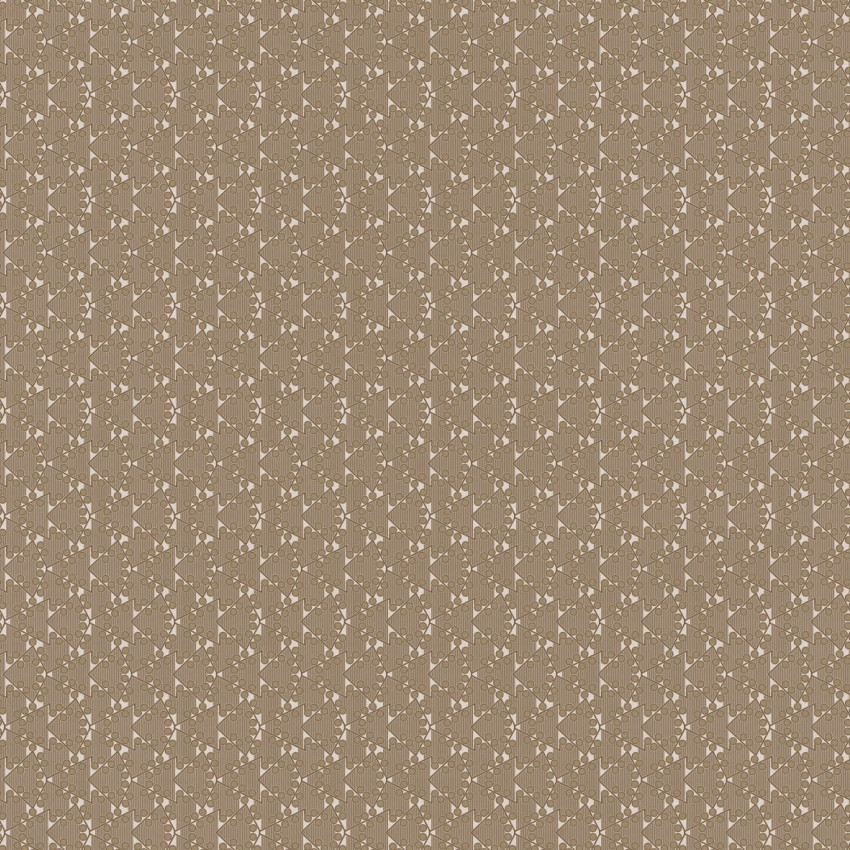 Tapet cu design geometric maro