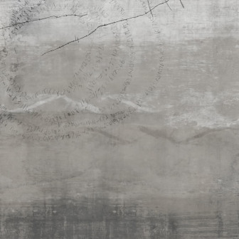 Tapet decorativ abstract cu elemente grafice
