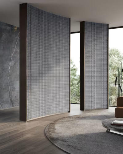 Tapet decorativ cu design modern, linii fine și gradient