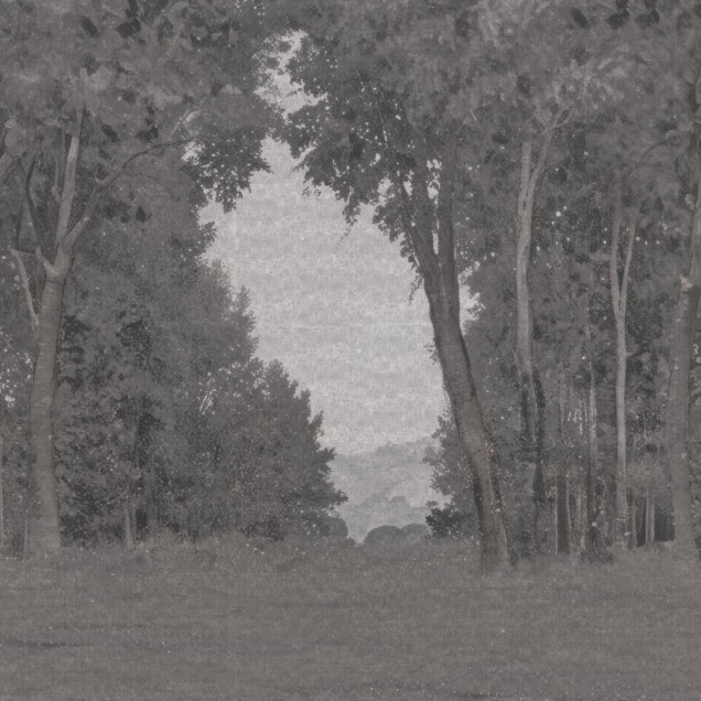 Fototapet cu peisaj natural și arbori