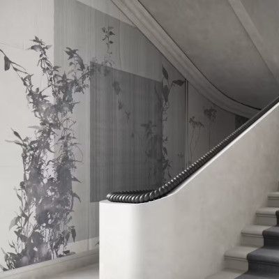 Tapet cu design vegetal elegant pentru interior