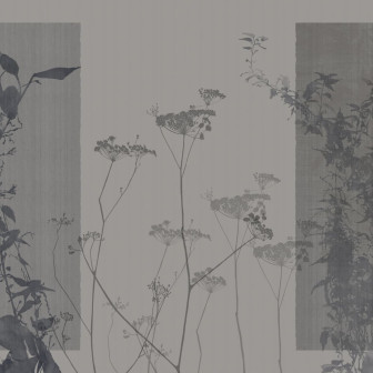 Tapet cu design vegetal elegant pentru interior