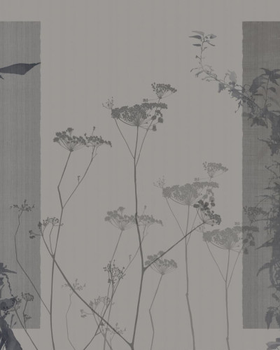 Tapet cu design vegetal elegant pentru interior