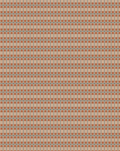 Tapet decorativ cu design abstract în tonuri calde și reci