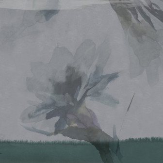 Fototapet cu design floral subtil