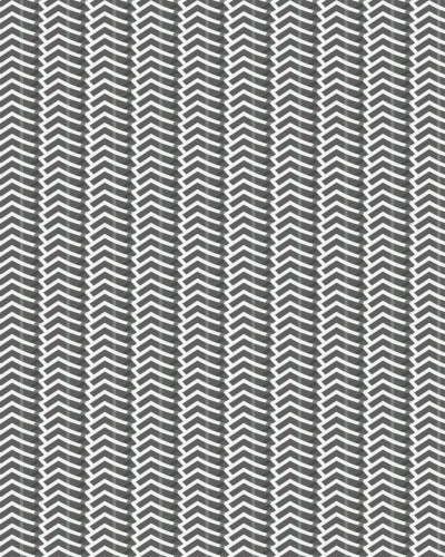 Tapet cu model geometric zigzag în nuanțe de gri și alb