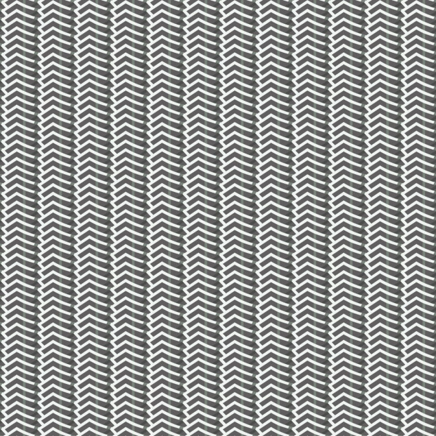 Tapet cu model geometric zigzag în nuanțe de gri și alb
