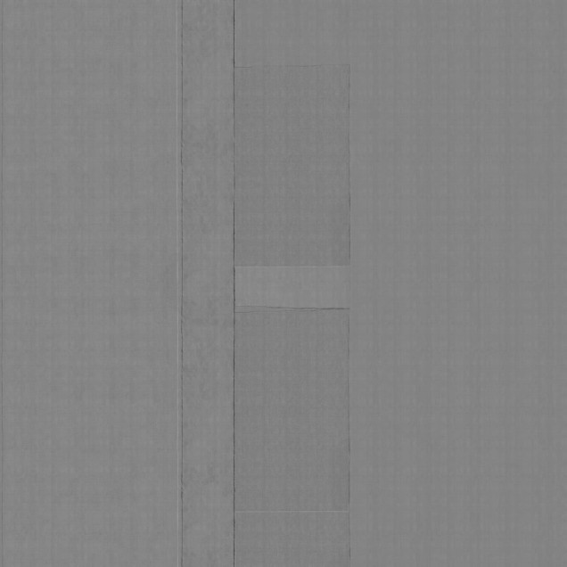 Tapet cu un design geometric modern, în nuanțe de gri, cu forme dreptunghiulare suprapuse.
