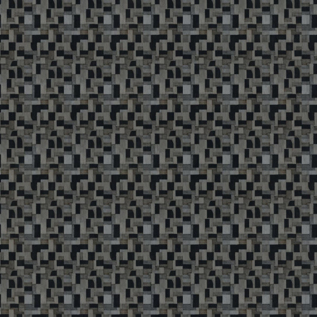 Tapet cu un model geometric abstract în nuanțe de gri și negru
