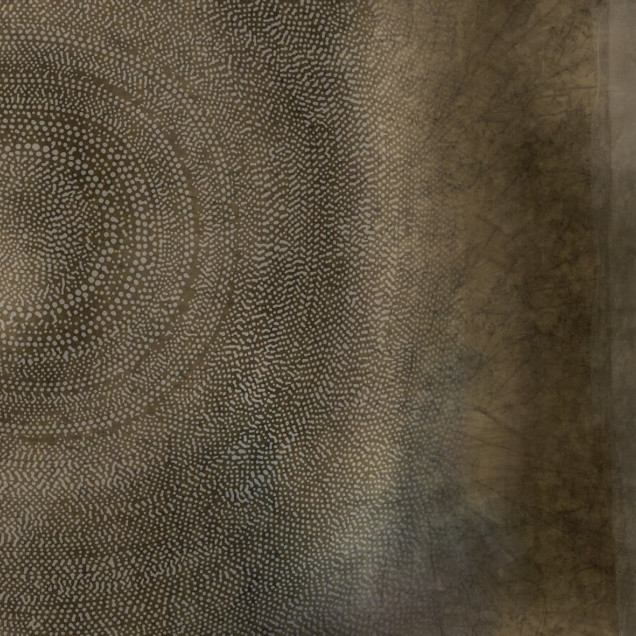 Wallpaper Soul, varianta 1, cu model minimalist alb pe fond maro