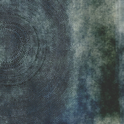 Tapet abstract cu design geometric subtil în nuanțe de albastru și gri.