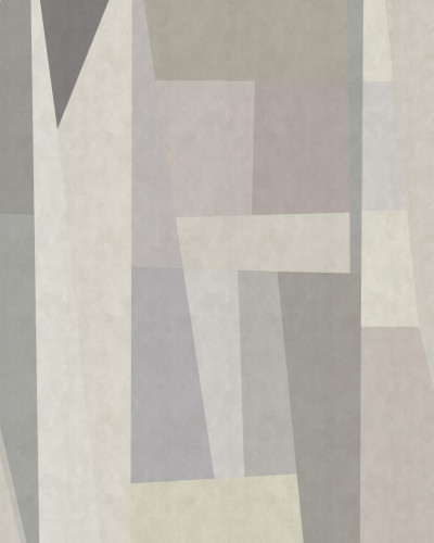 Forms Variant 1 tapet, design geometric, minimalist, nuante neutre, living, dormitor, birou