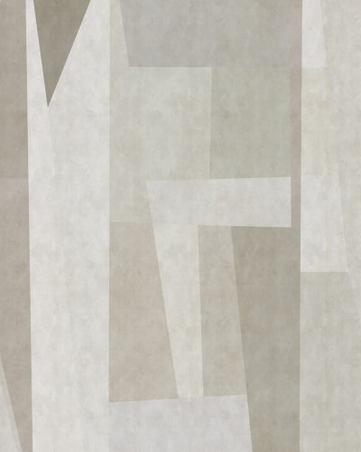 Tapet cu design geometric minimalist în nuanțe de gri